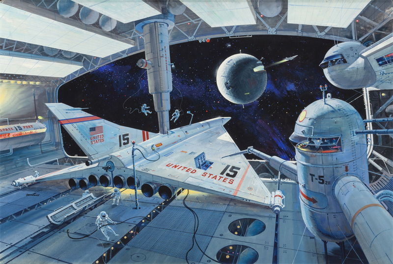 Illustration for article titled 27 Paintings From the Most Famous Space Artist On Earth (And Off)